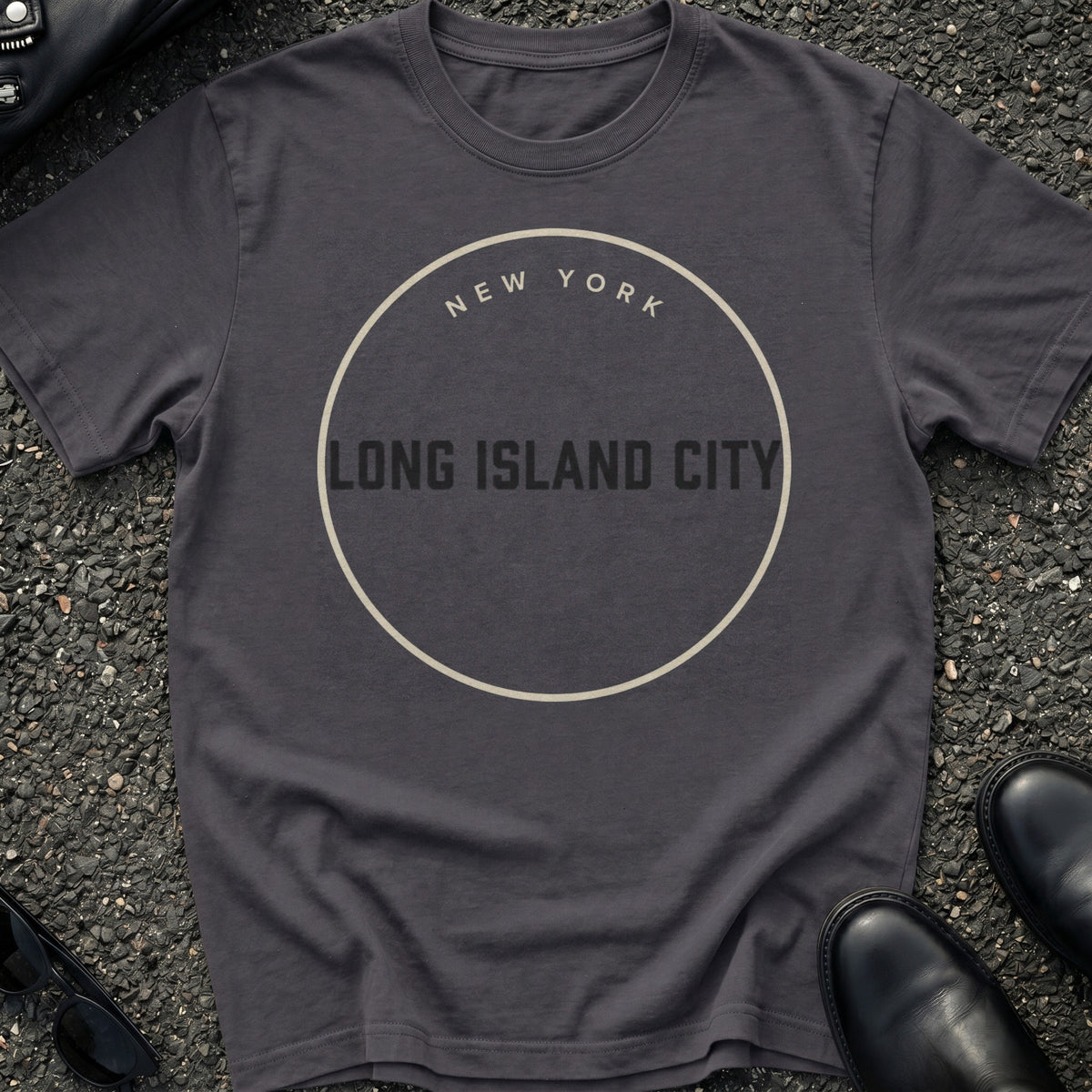 Long Island City Circle T-Shirt
