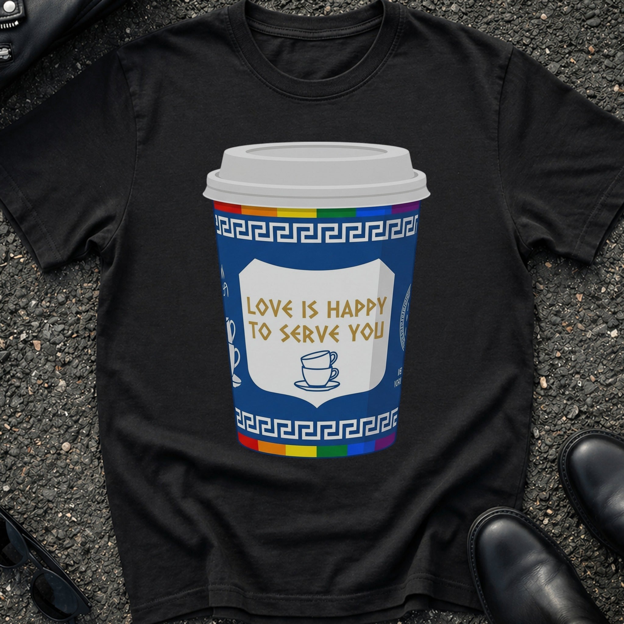 Love is Happy To Serve You T-Shirt