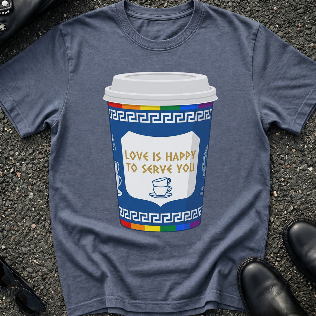 Love is Happy To Serve You T-Shirt
