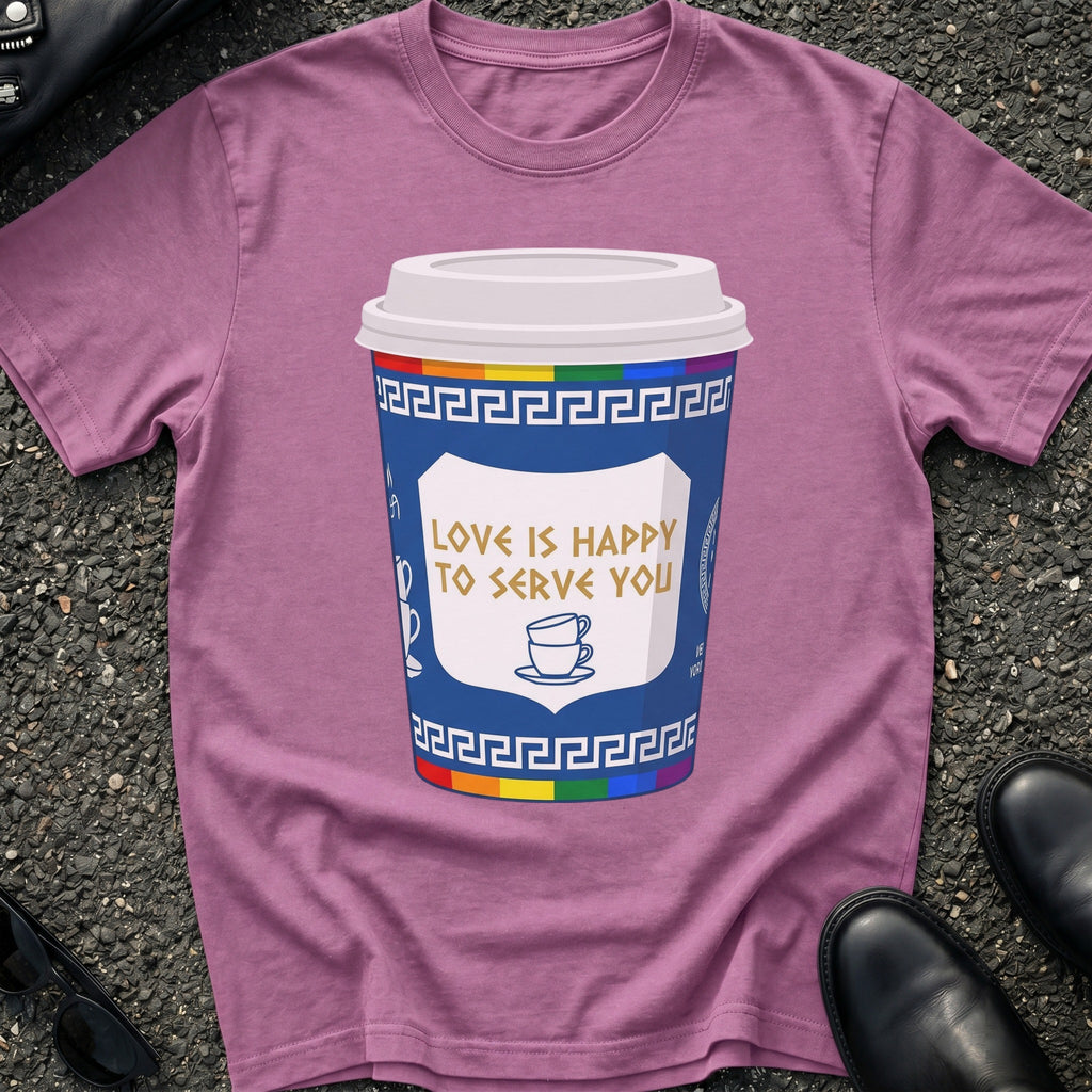 Love is Happy To Serve You T-Shirt