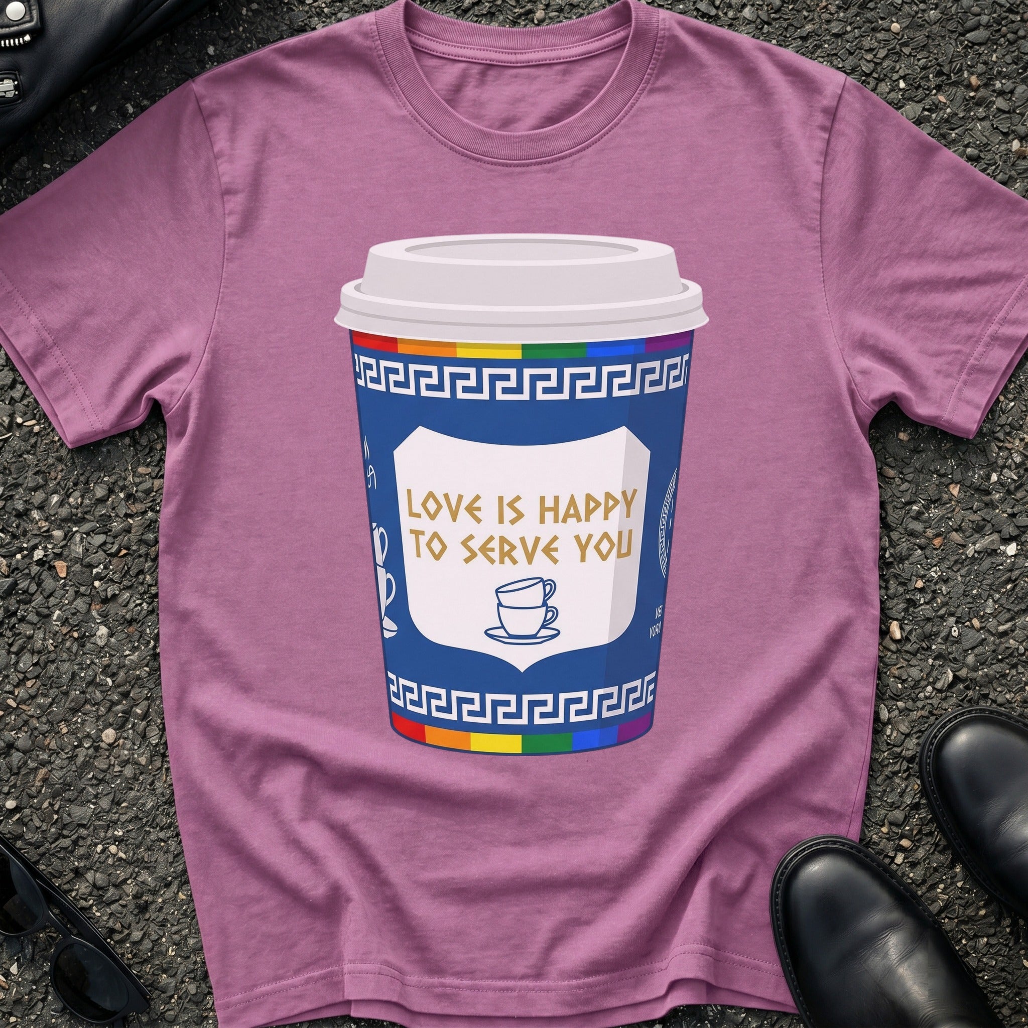 Love is Happy To Serve You T-Shirt