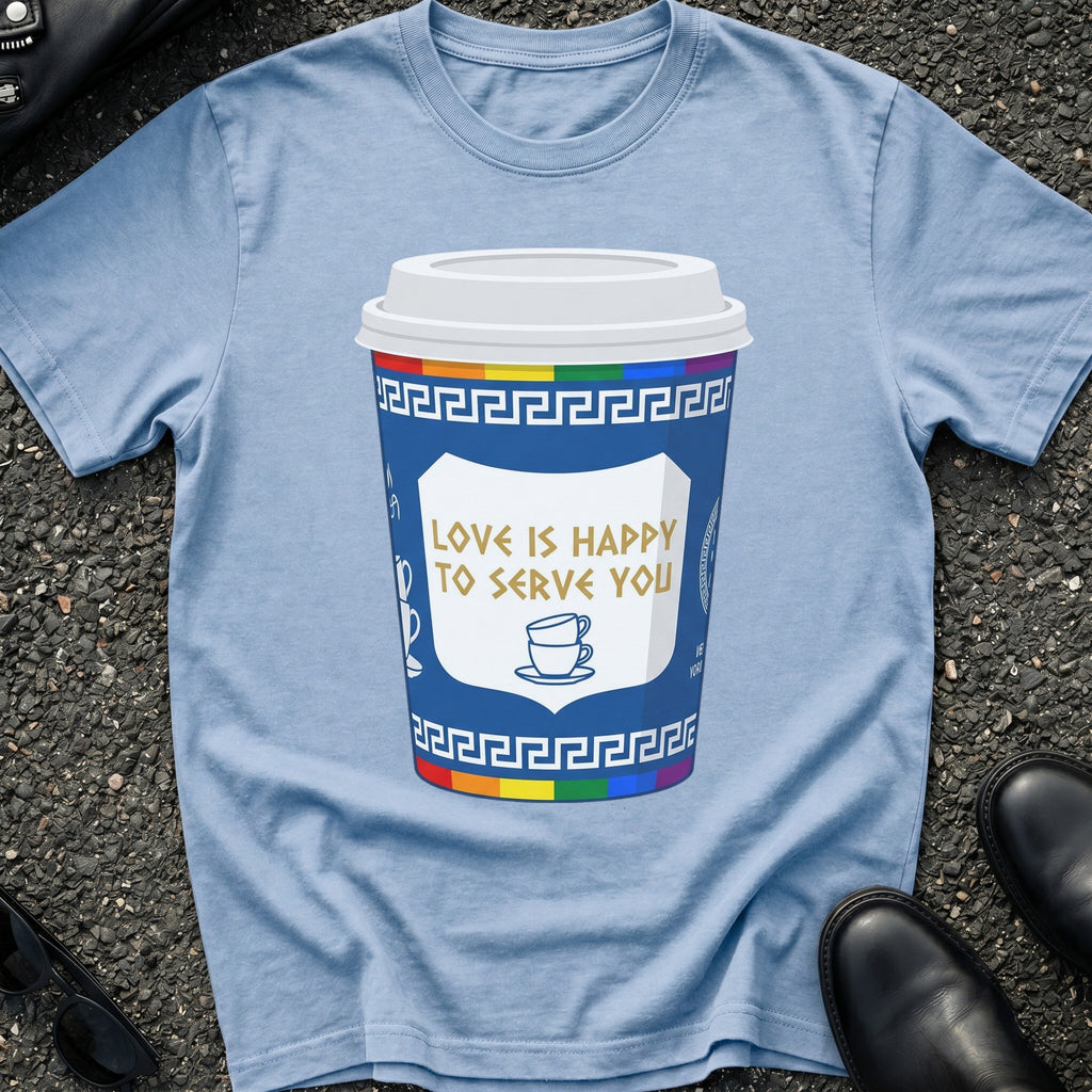 Love is Happy To Serve You T-Shirt