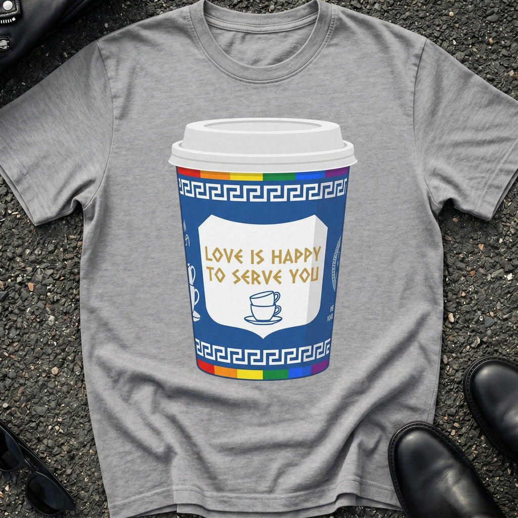Love is Happy To Serve You T-Shirt