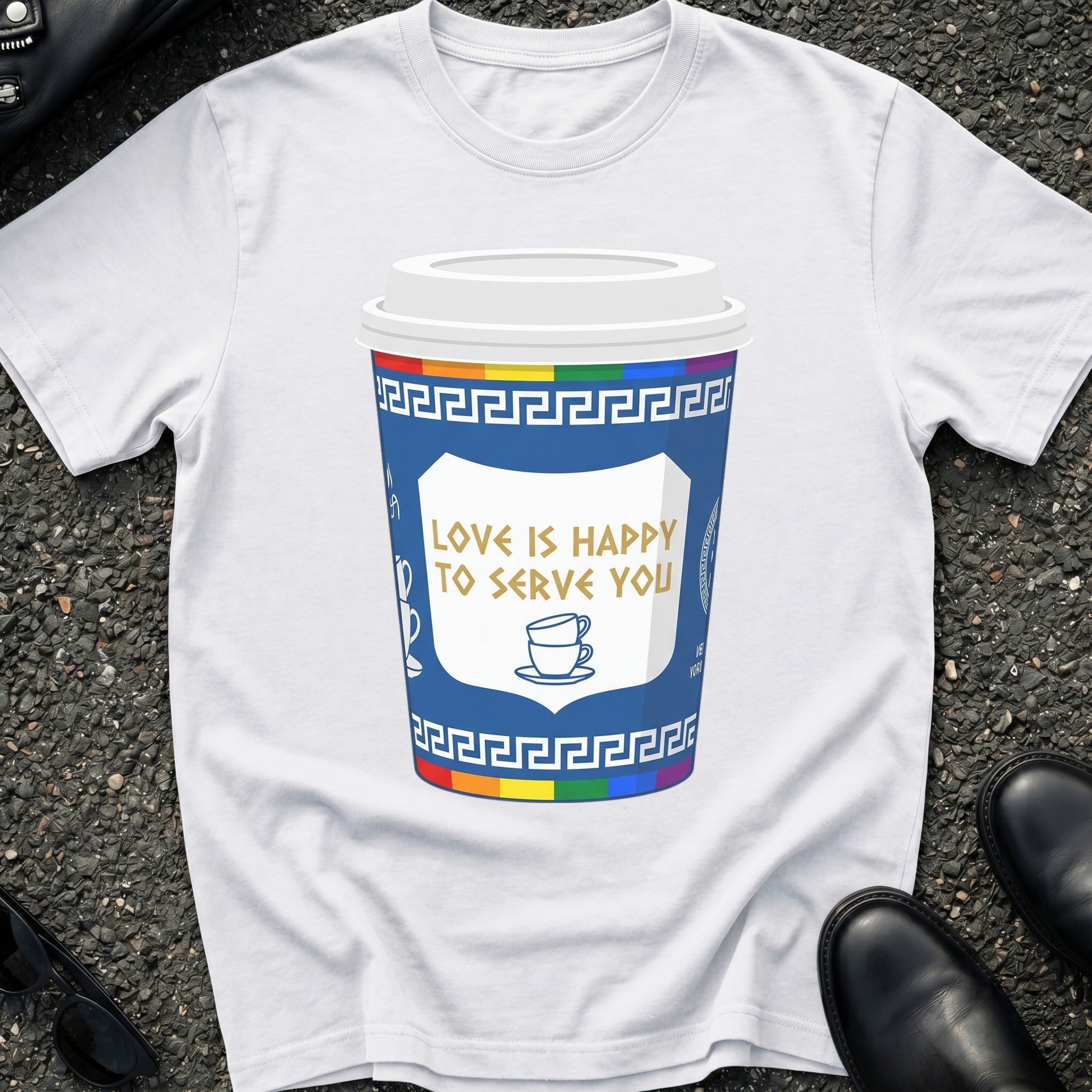 Love is Happy To Serve You T-Shirt
