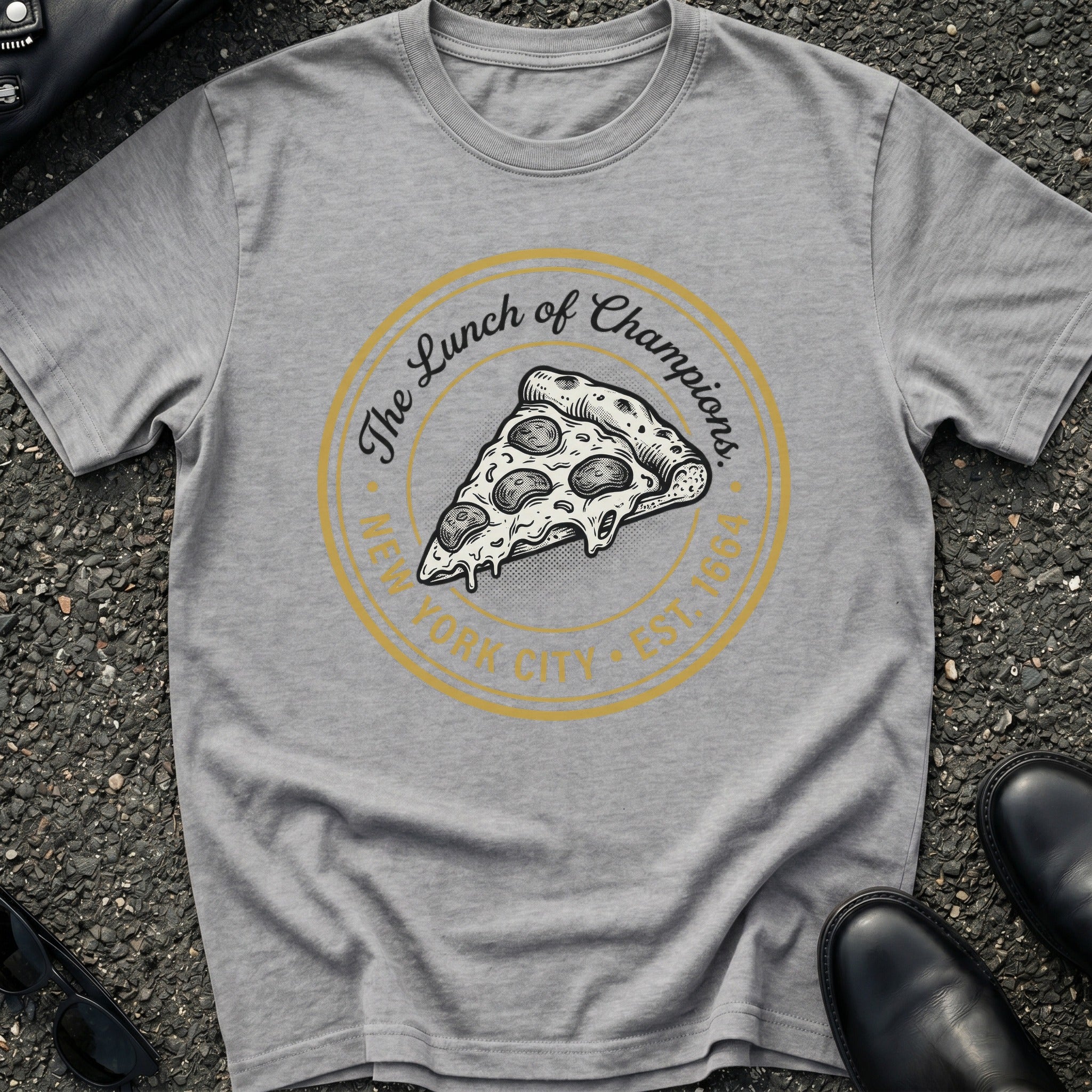 Lunch of Champions Pizza T-Shirt