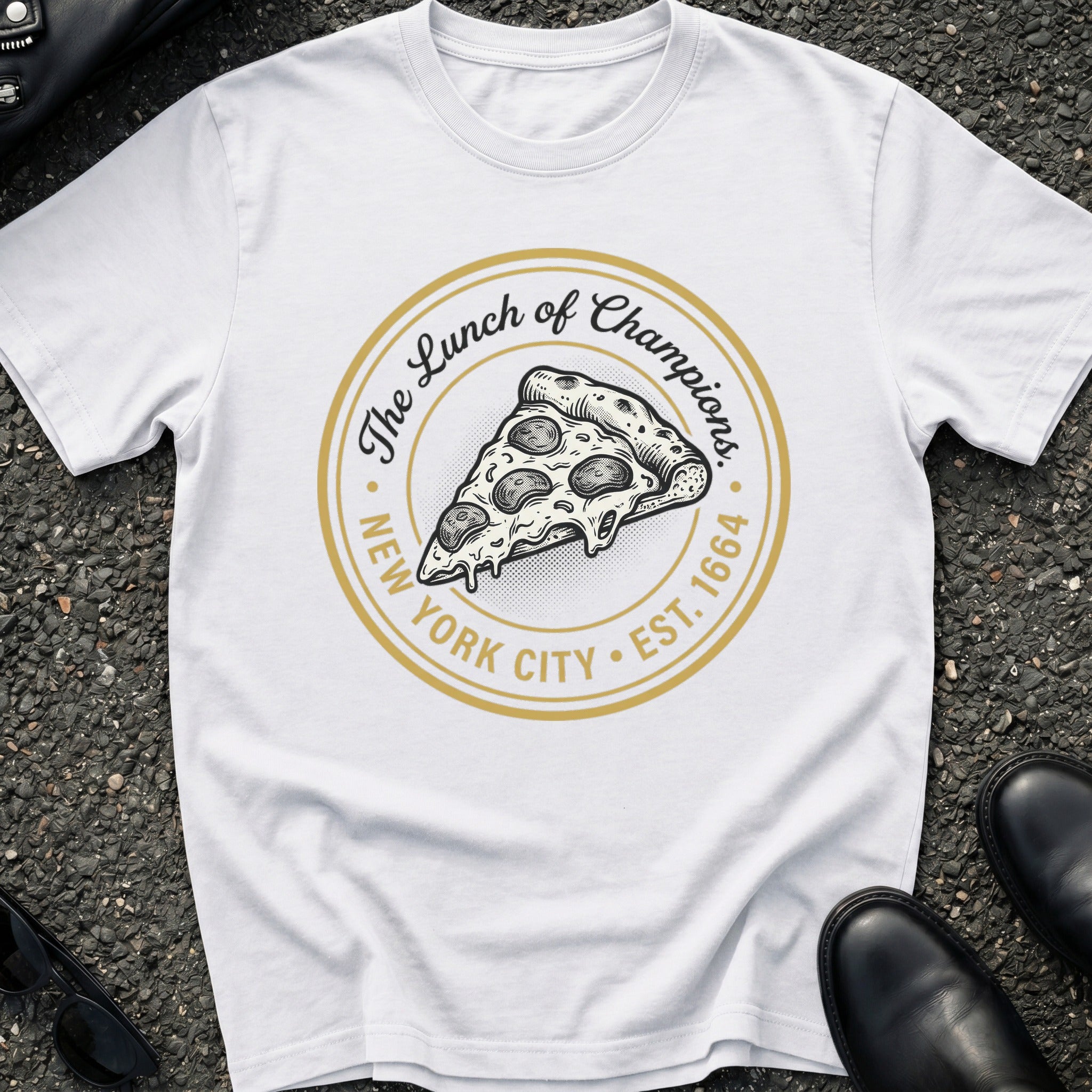 Lunch of Champions Pizza T-Shirt