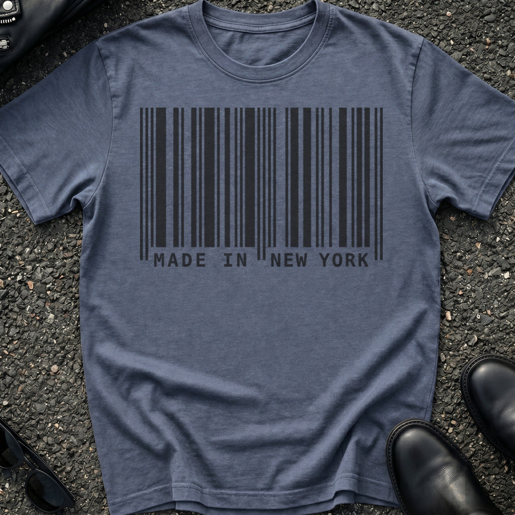 Made In NY Barcode T-Shirt