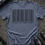 Made In NY Barcode T-Shirt