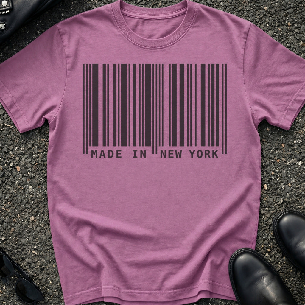 Made In NY Barcode T-Shirt
