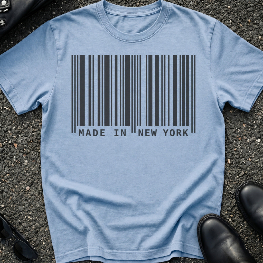 Made In NY Barcode T-Shirt