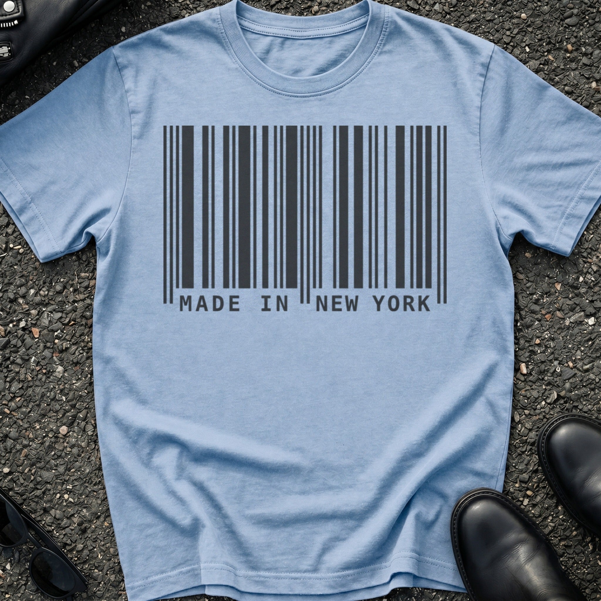 Made In NY Barcode T-Shirt