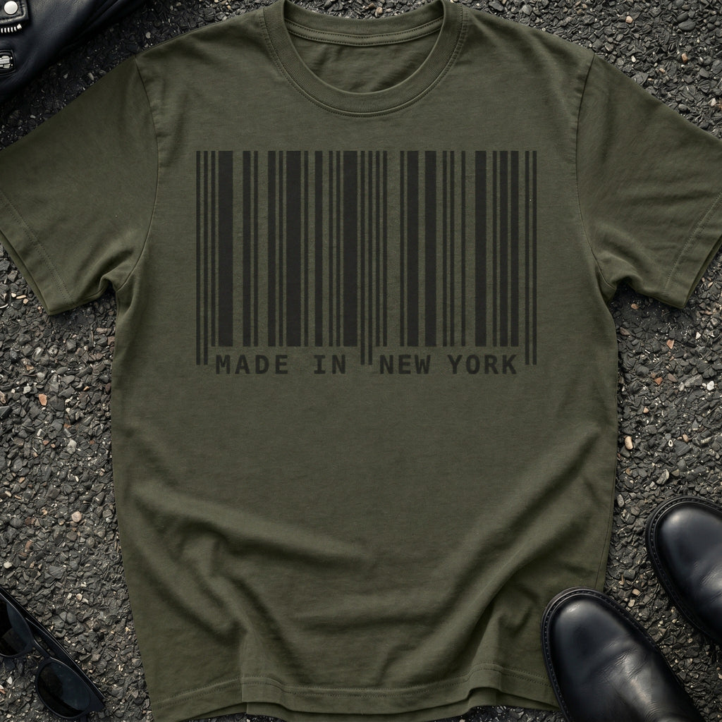 Made In NY Barcode T-Shirt