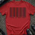 Made In NY Barcode T-Shirt
