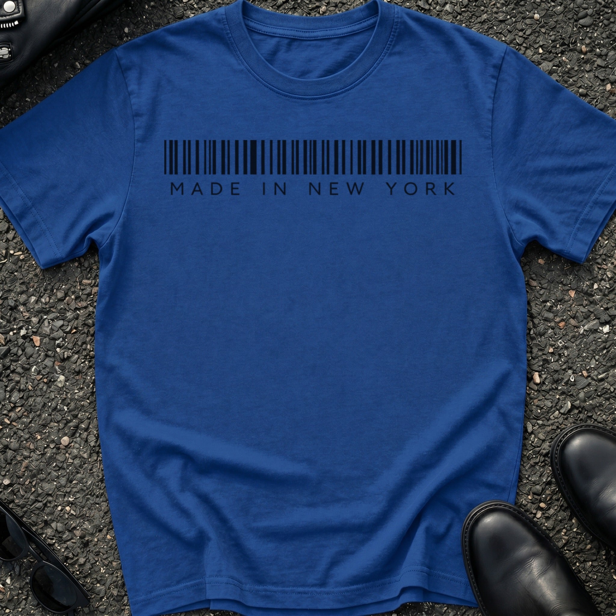 Made in New York Barcode  T-Shirt