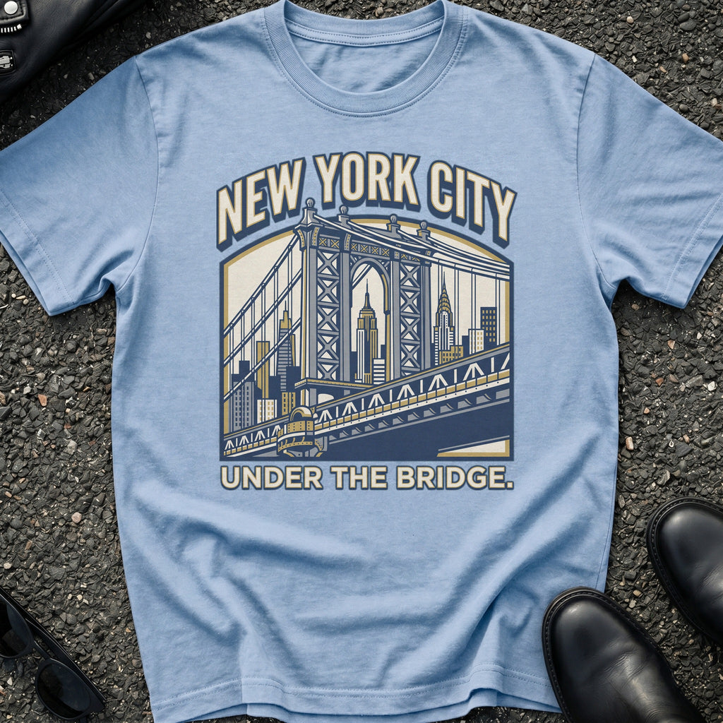 Manhattan Bridge Illo T-Shirt