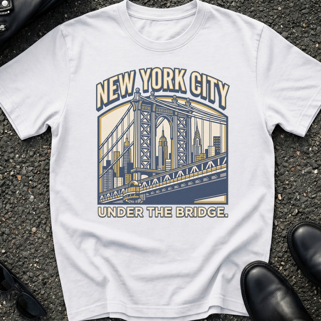 Manhattan Bridge Illo T-Shirt