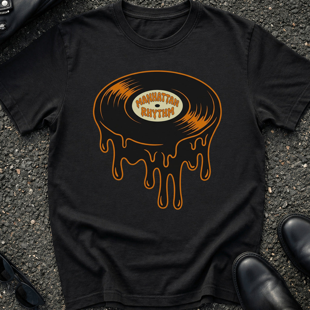 Manhattan Melting Record T-Shirt