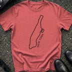 Manhattan Outline T-Shirt