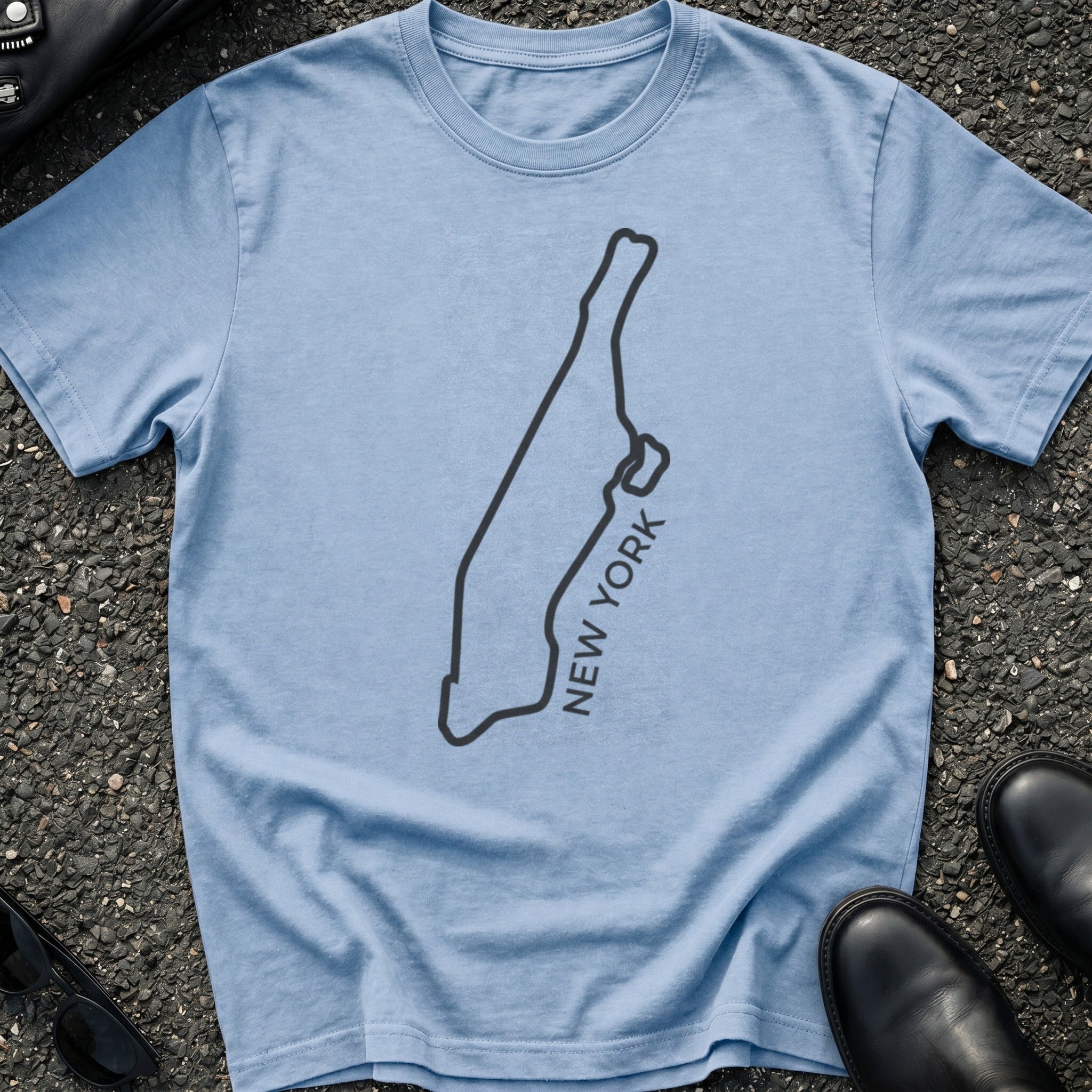 Manhattan Outline T-Shirt