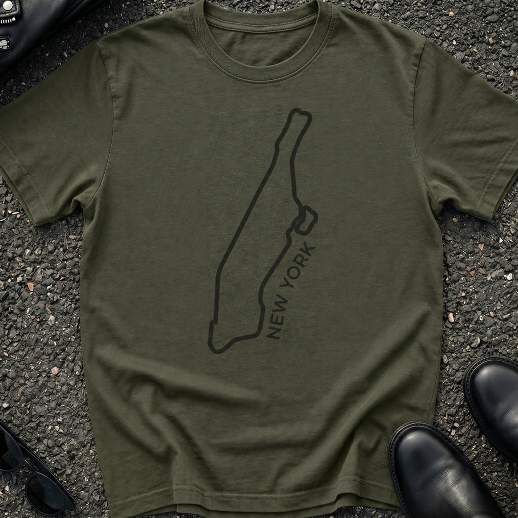 Manhattan Outline T-Shirt