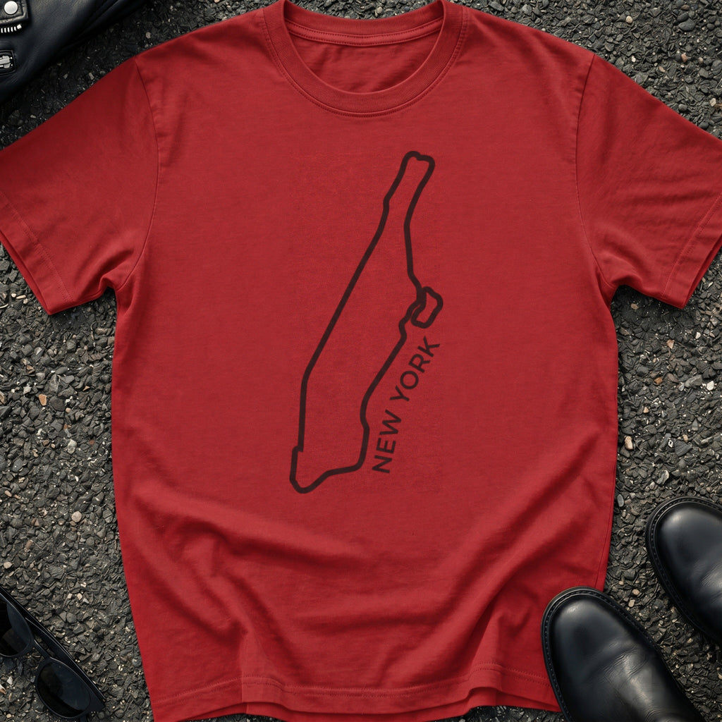 Manhattan Outline T-Shirt