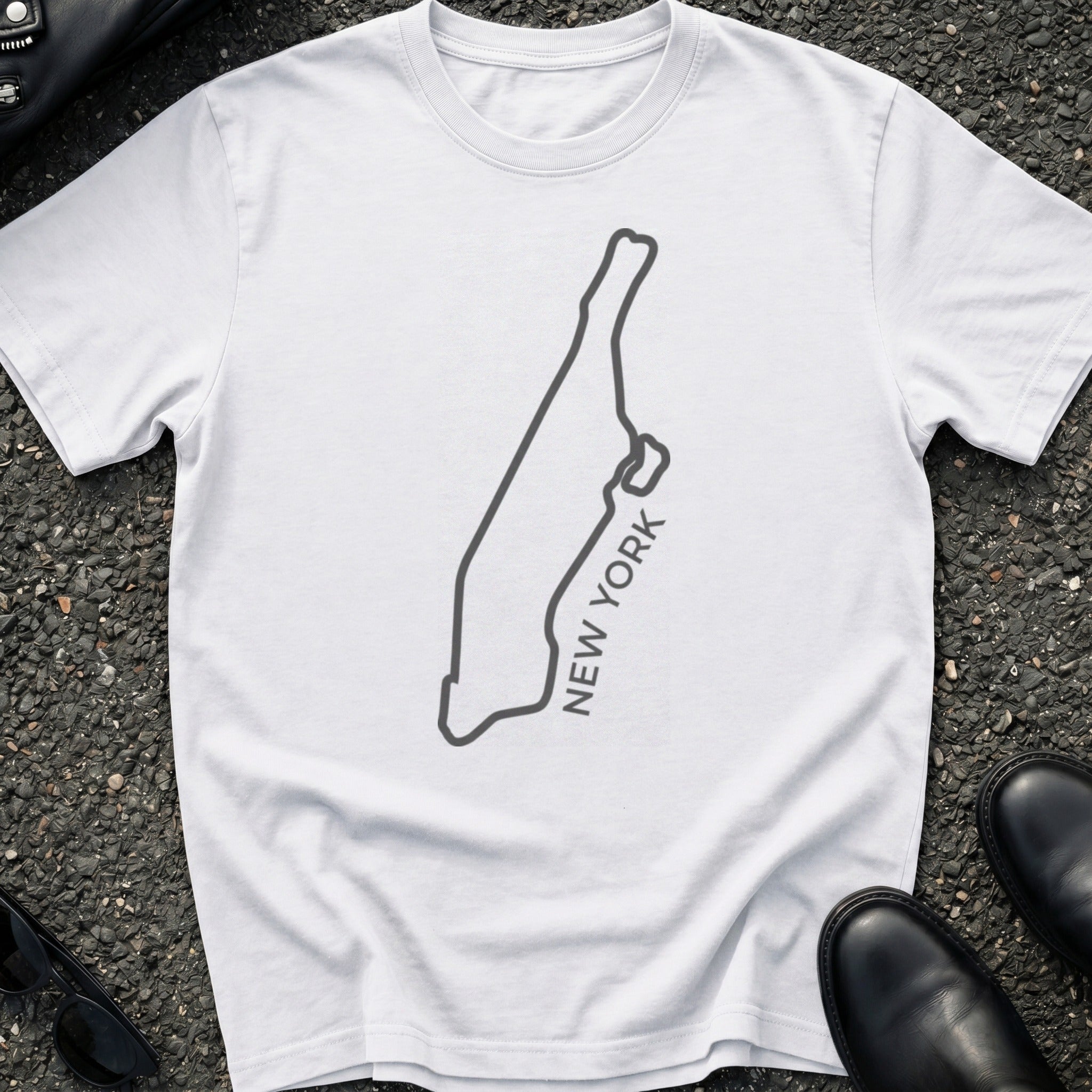 Manhattan Outline T-Shirt