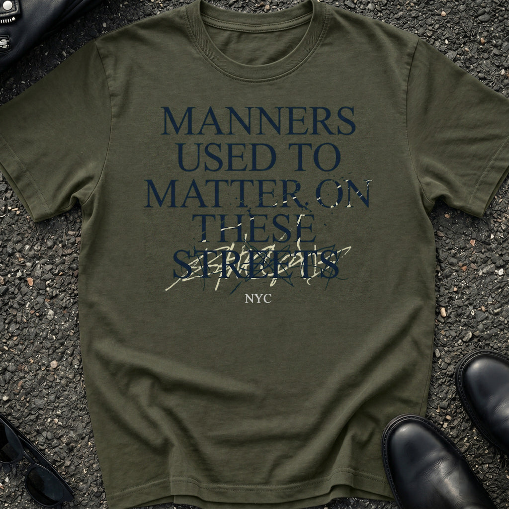 Manners Used Matter T-Shirt