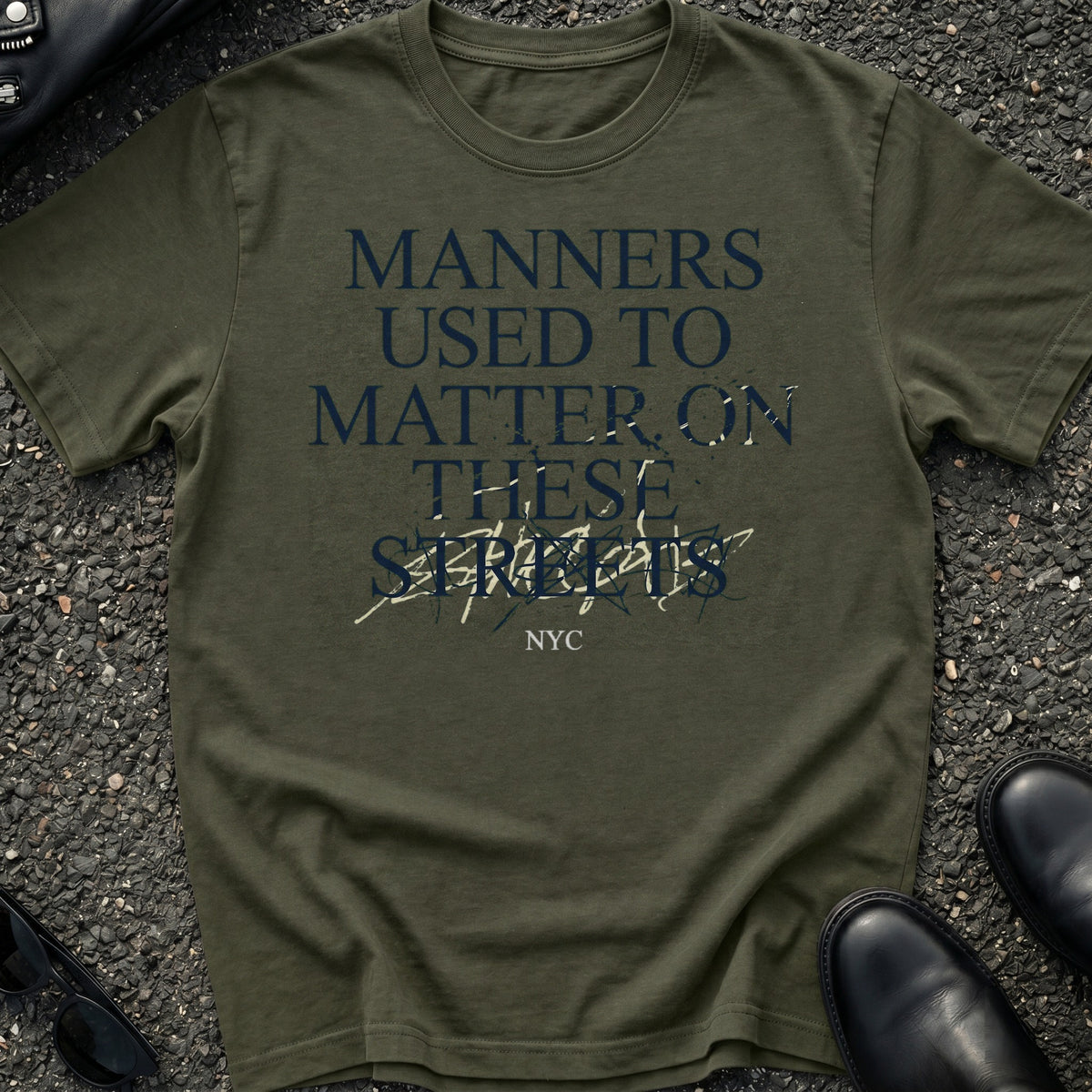 Manners Used Matter T-Shirt