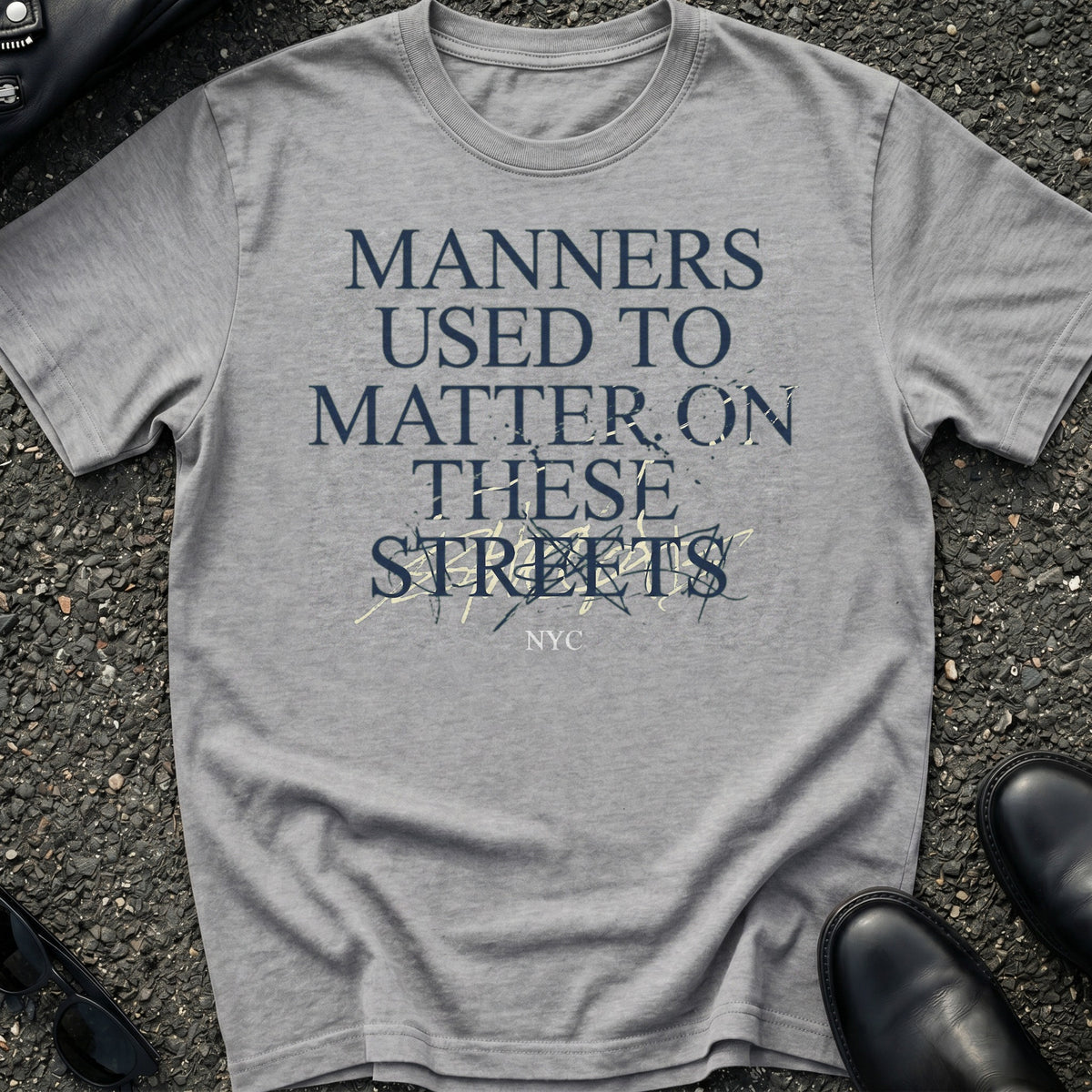 Manners Used Matter T-Shirt