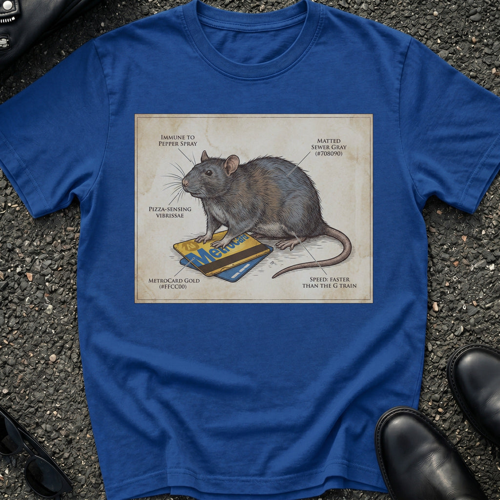 Metro Card Rat T-Shirt