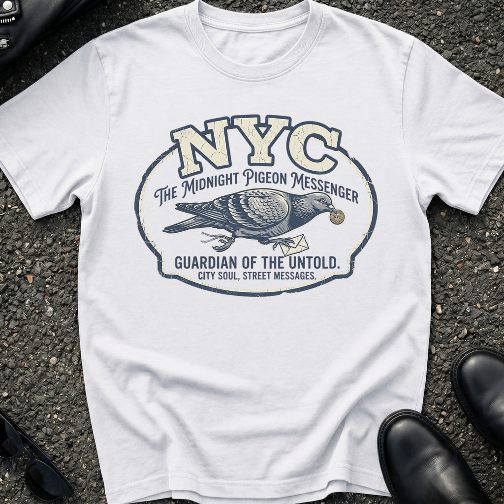 Midnight Pigeon Messenger T-Shirt