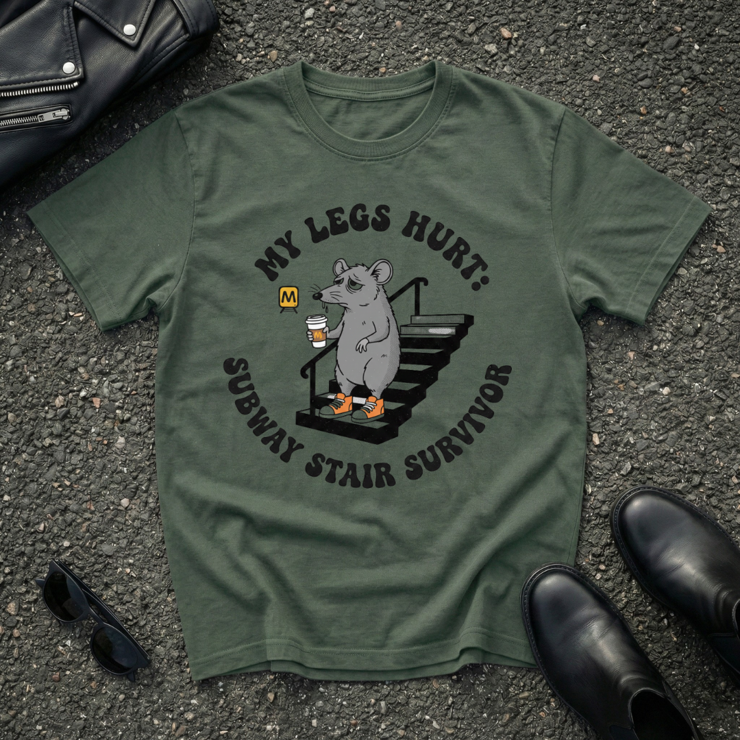 Subway Stair Survivor T-Shirt