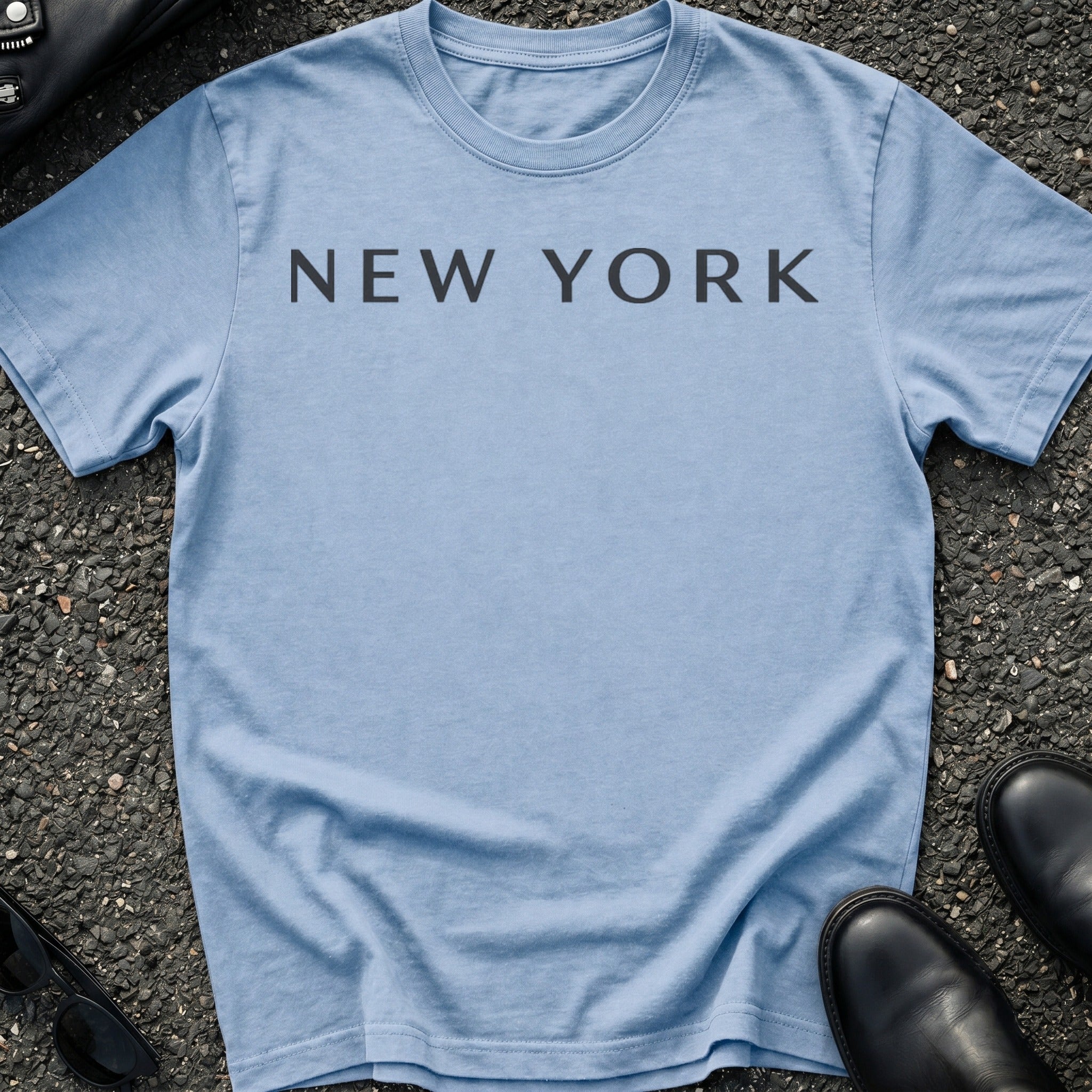 Minimal NYC Typography T-Shirt