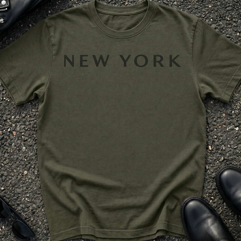 Minimal NYC Typography T-Shirt