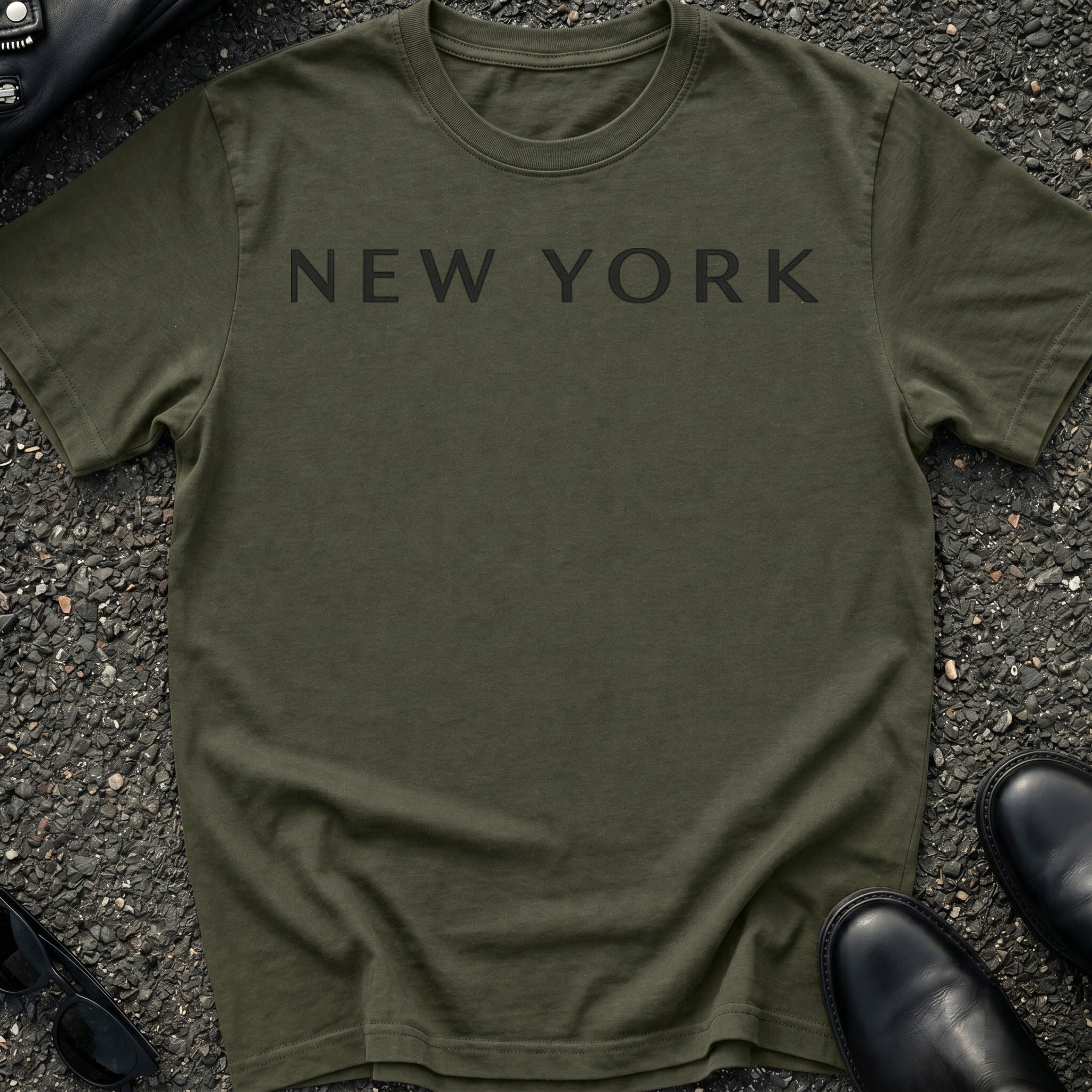 Minimal NYC Typography T-Shirt