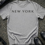 Minimal NYC Typography T-Shirt