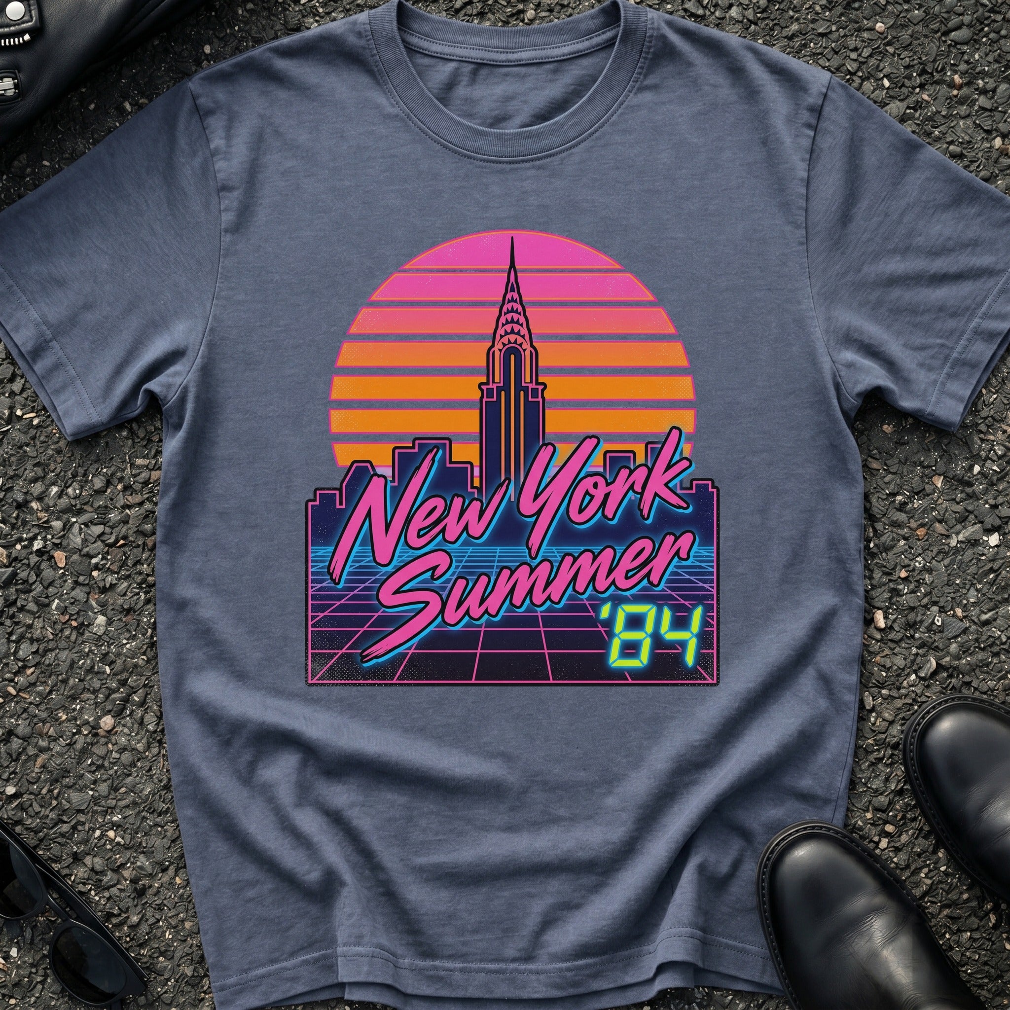 NEW YORK Summer 84 variation T-Shirt