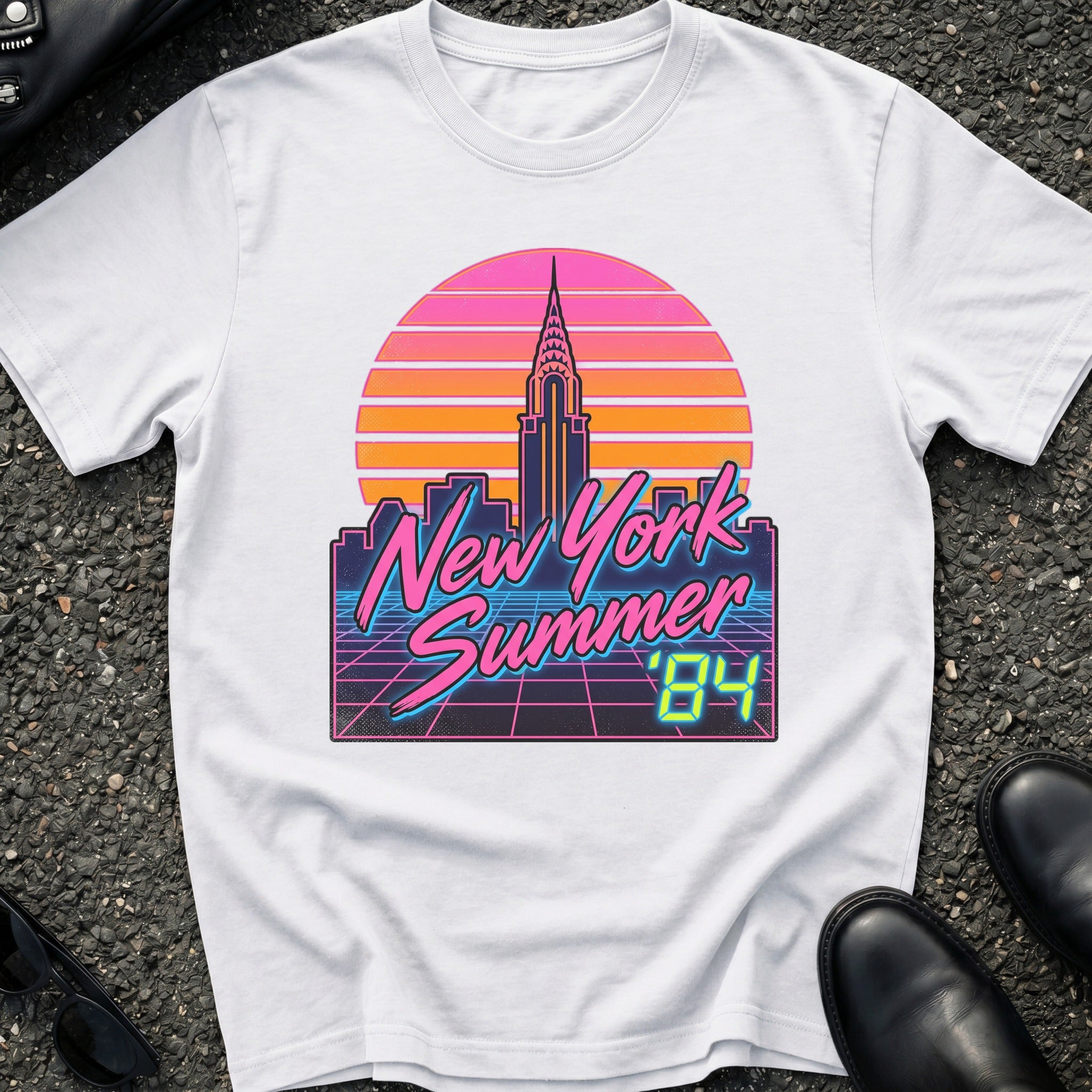 NEW YORK Summer 84 variation T-Shirt