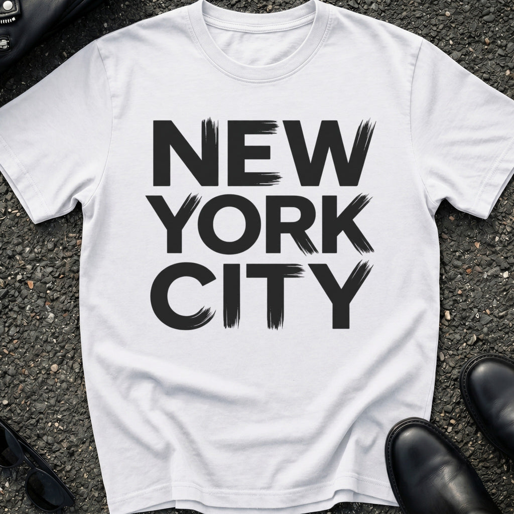 NYC Brush Stroke T-Shirt