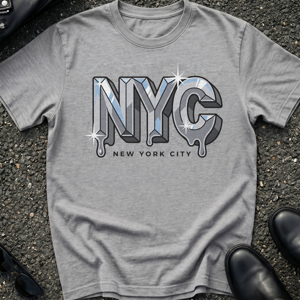 NYC Chrome Type T-Shirt