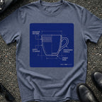 NYC Coffee Blueprint T-Shirt