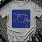 NYC Coffee Blueprint T-Shirt
