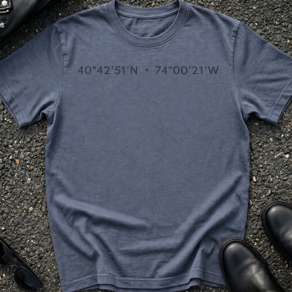 NYC Coordinates Concept T-Shirt