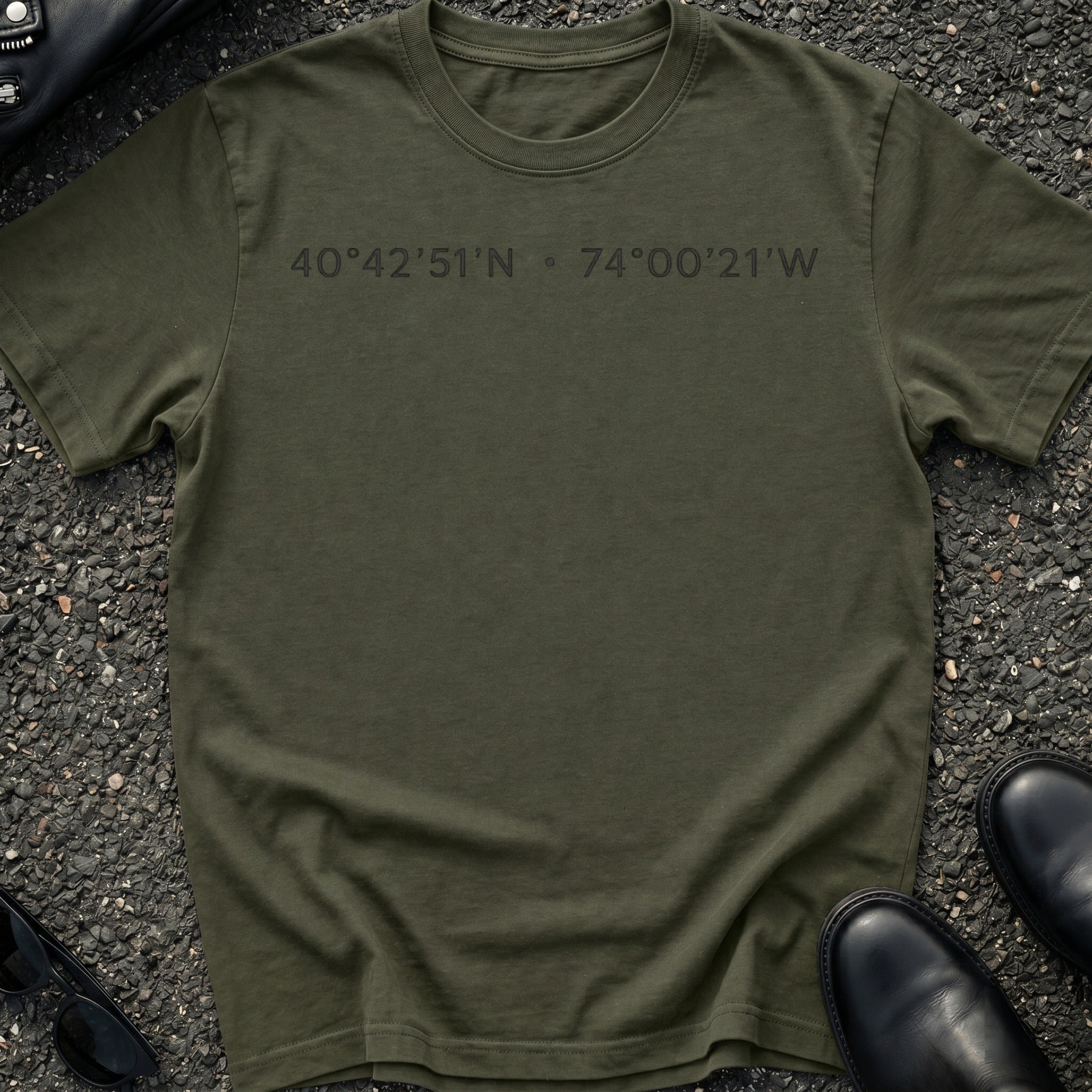 NYC Coordinates Concept T-Shirt