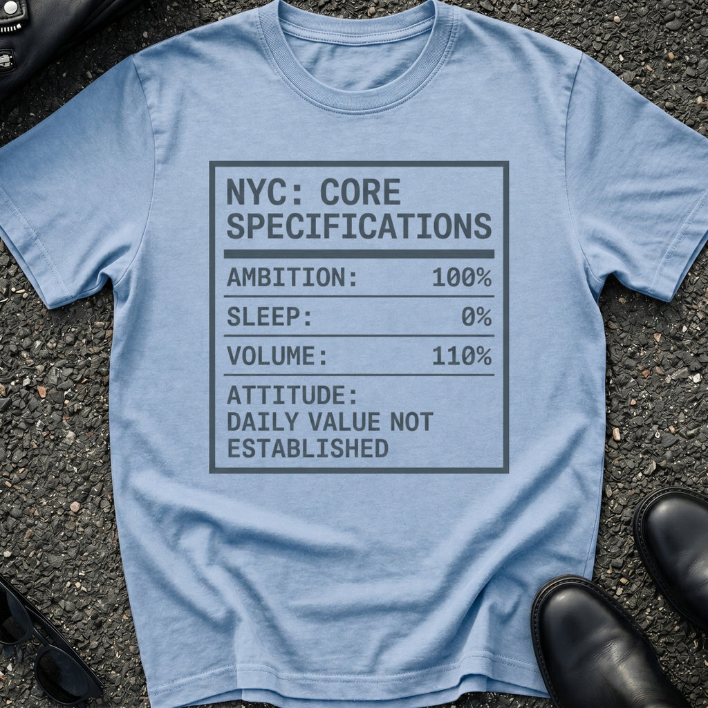 NYC Core Specifications T-Shirt
