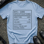 NYC Core Specifications T-Shirt