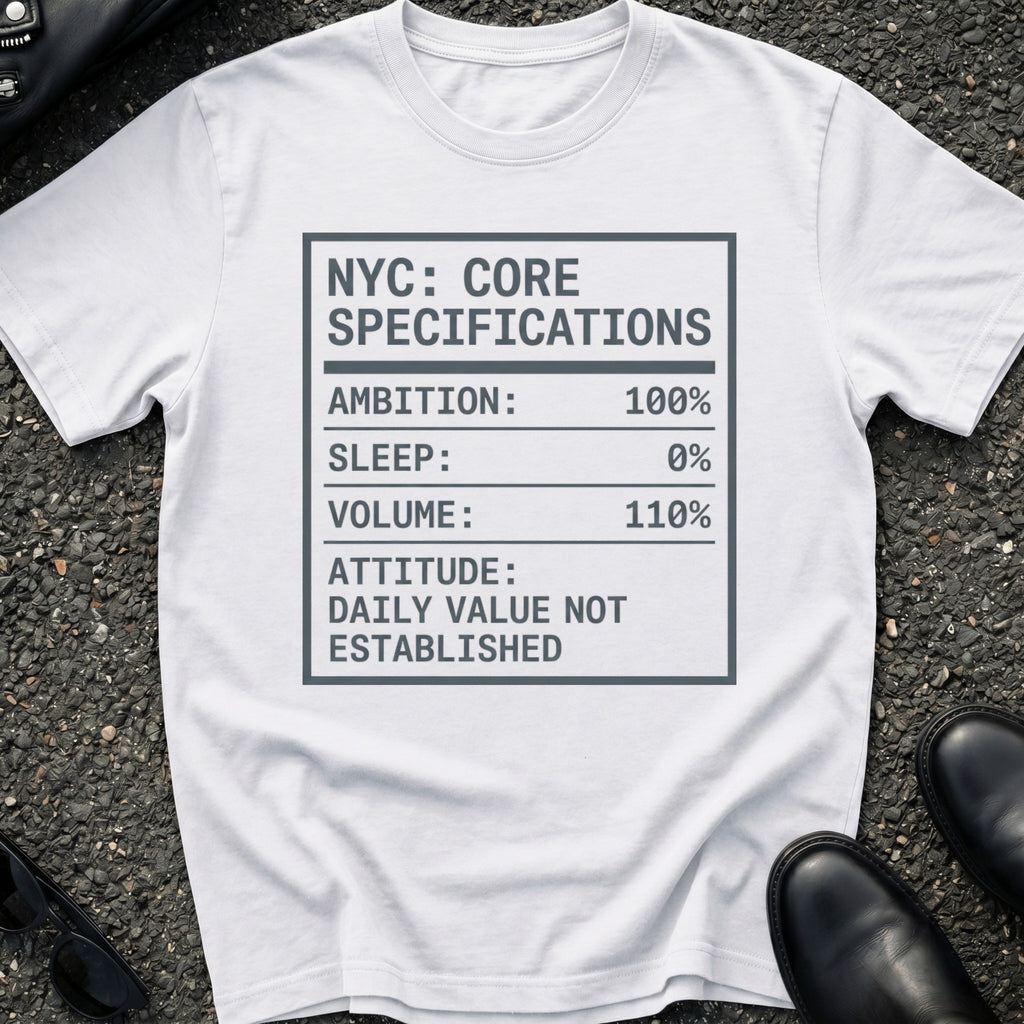 NYC Core Specifications T-Shirt