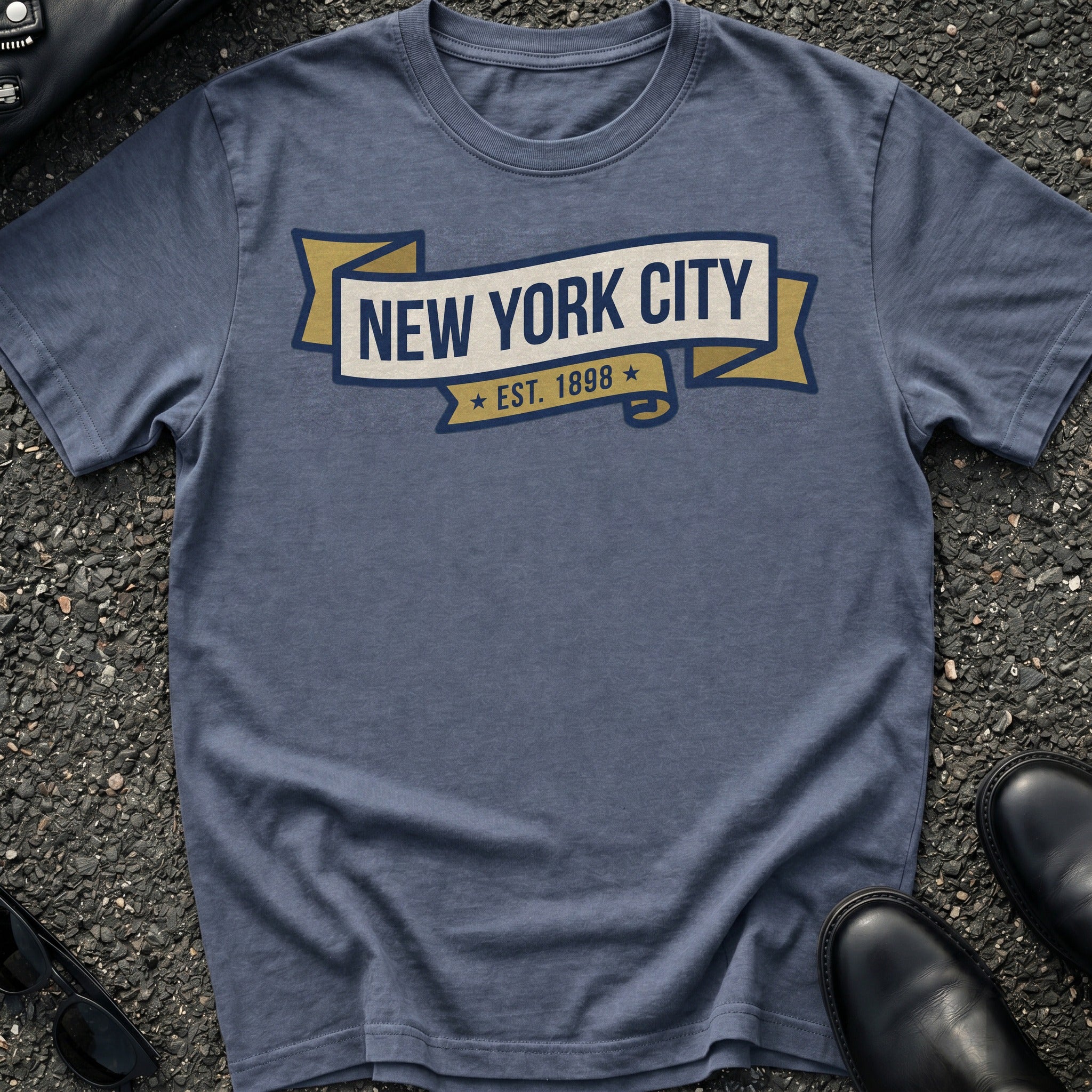 NYC Est Banner T-Shirt