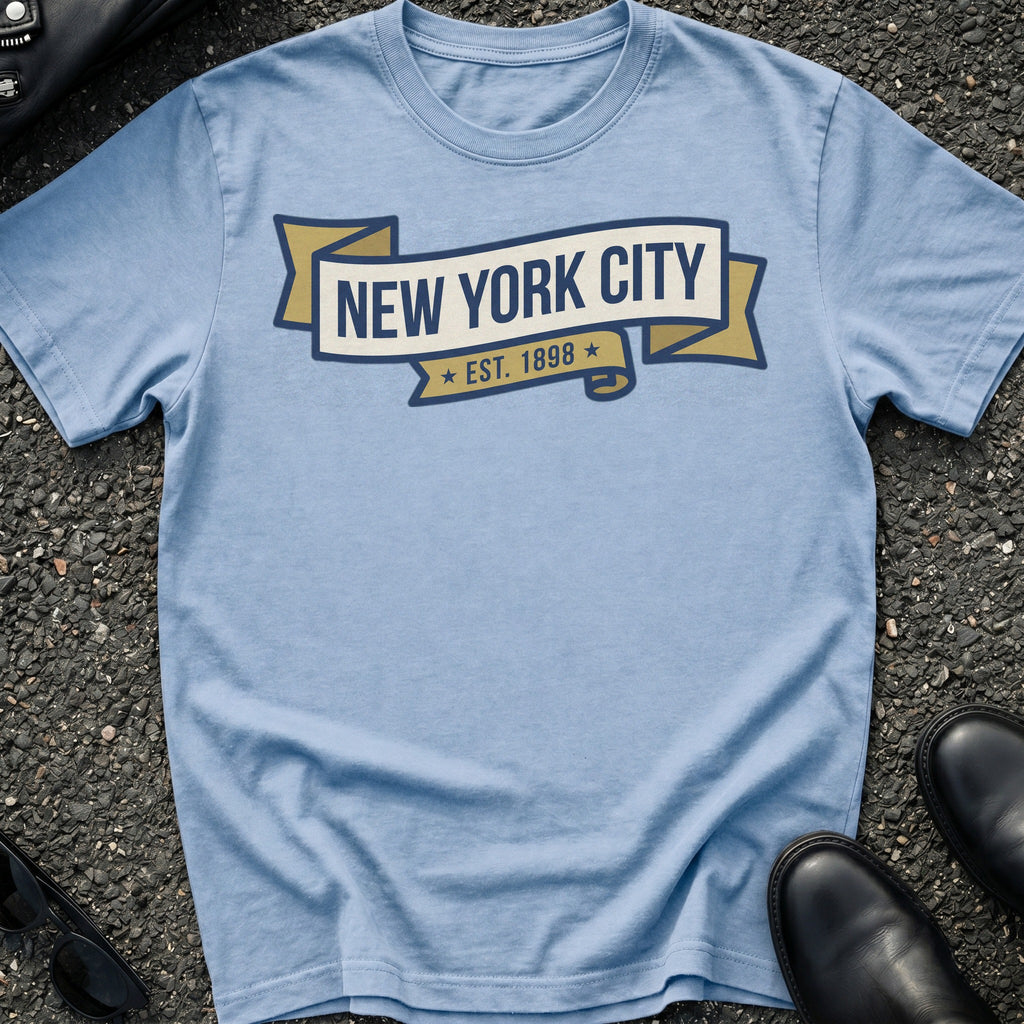 NYC Est Banner T-Shirt