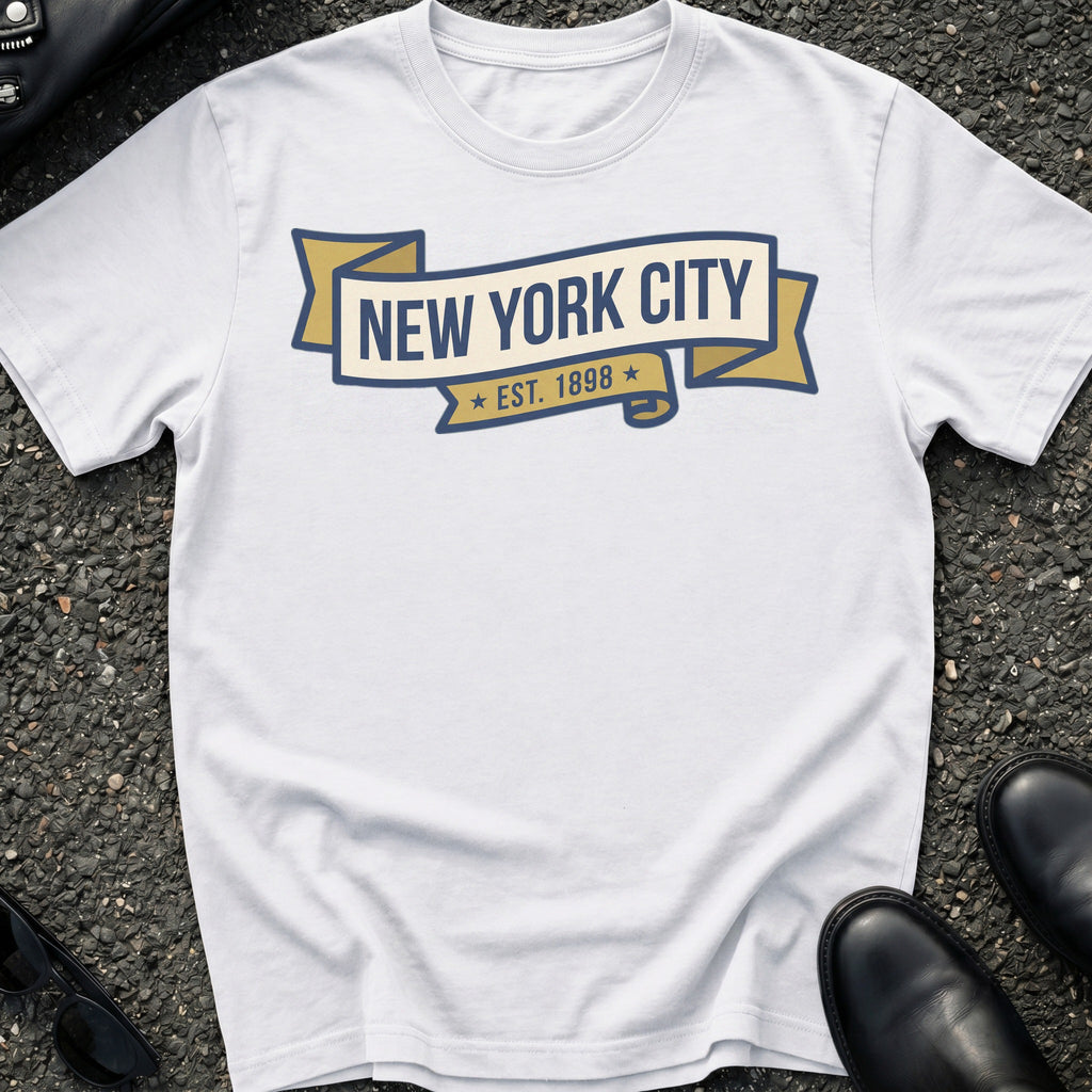 NYC Est Banner T-Shirt